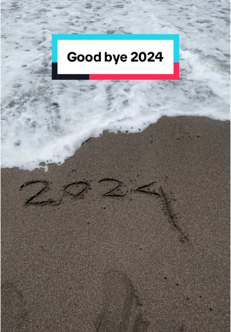 Good bye 2024 trend, welcome 2025 #goodbye #2024 #goodbye2024 #trending #fyp #beach 