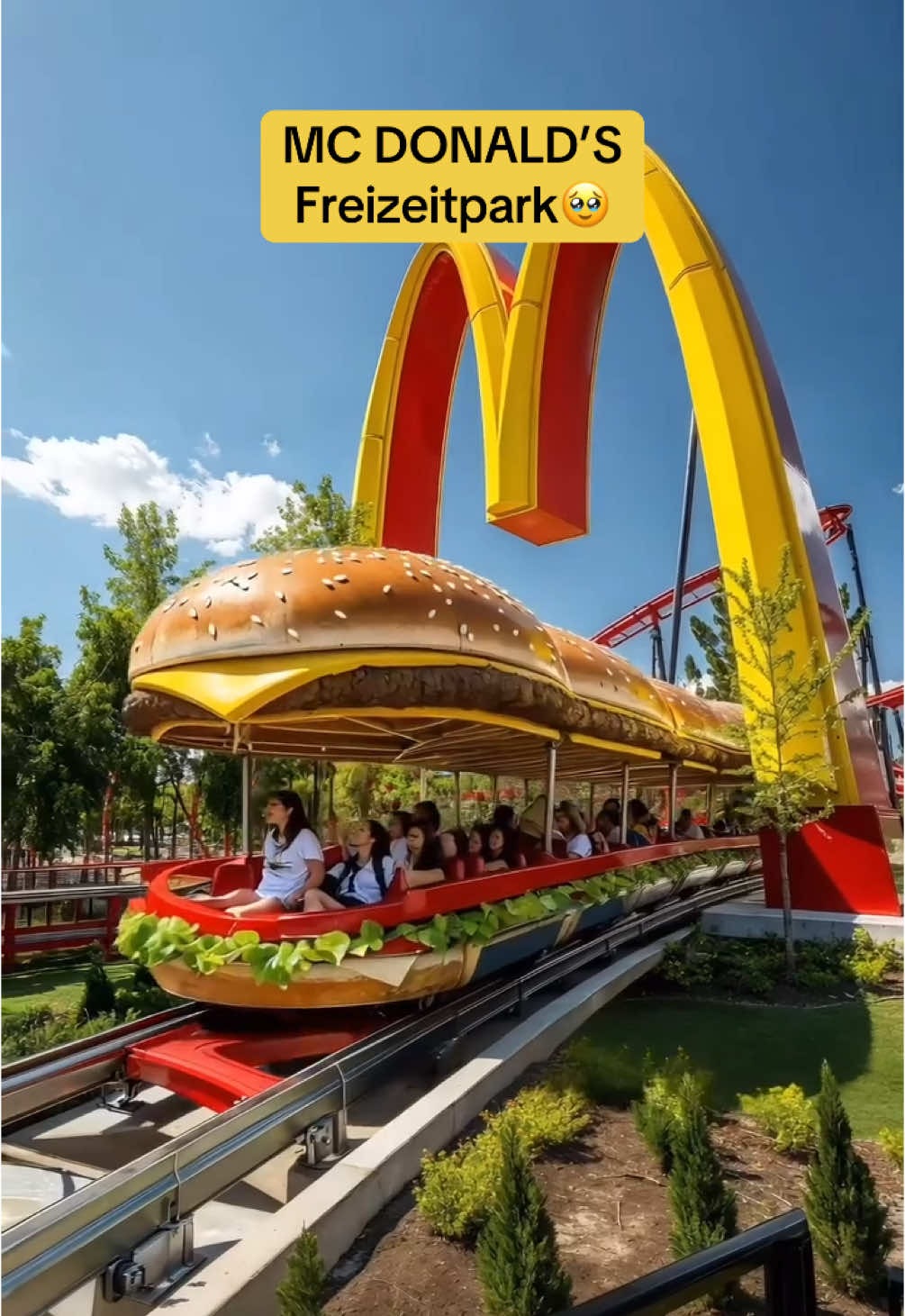 Mit wem musst du dort hin?🥹🍔 #mcdonalds #freizeitpark #foryou #foryoupage #viral #trend 