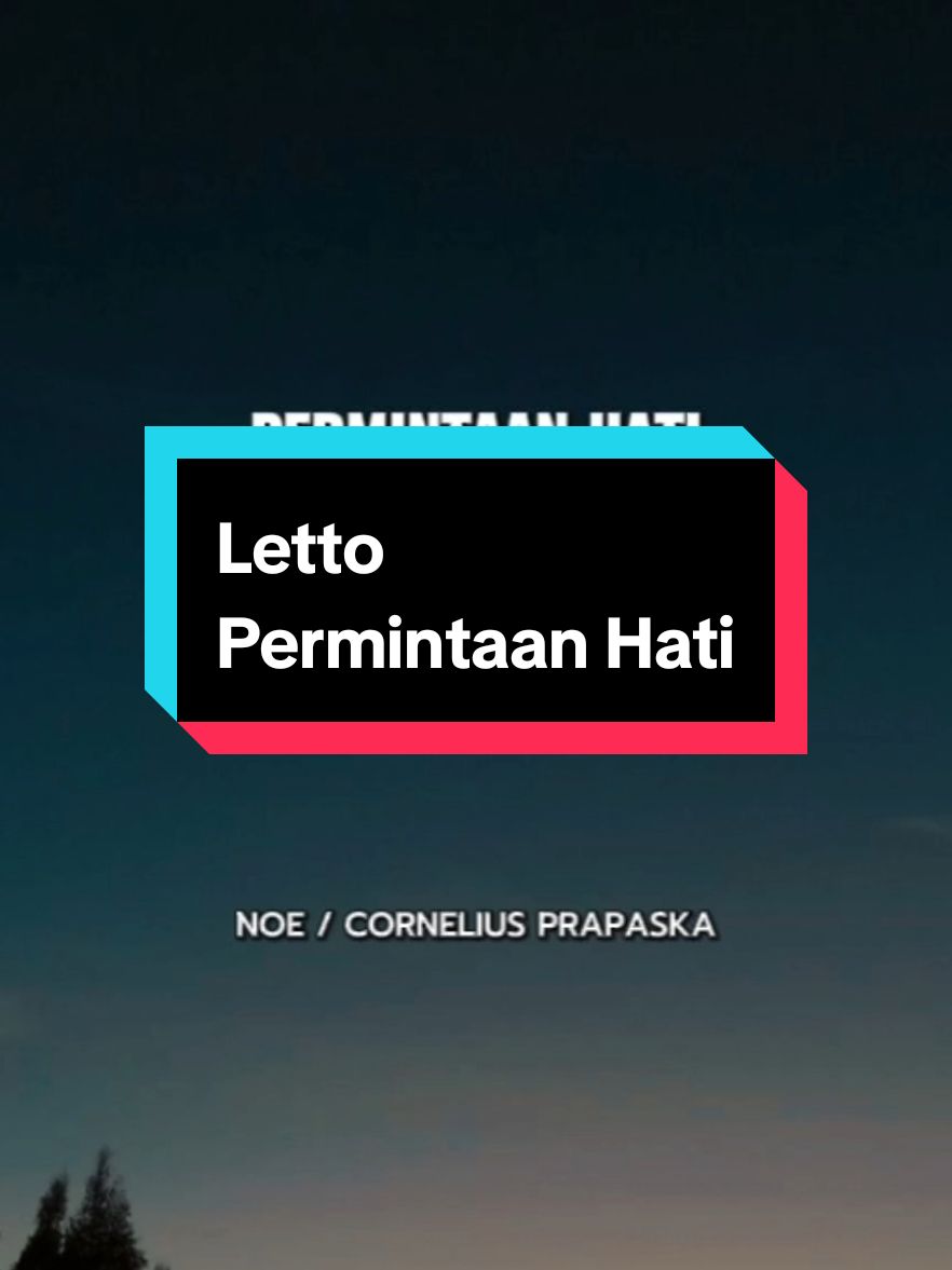 LETTO | PERMINTAAN HATI  #lagulama #liriklagu #letto 