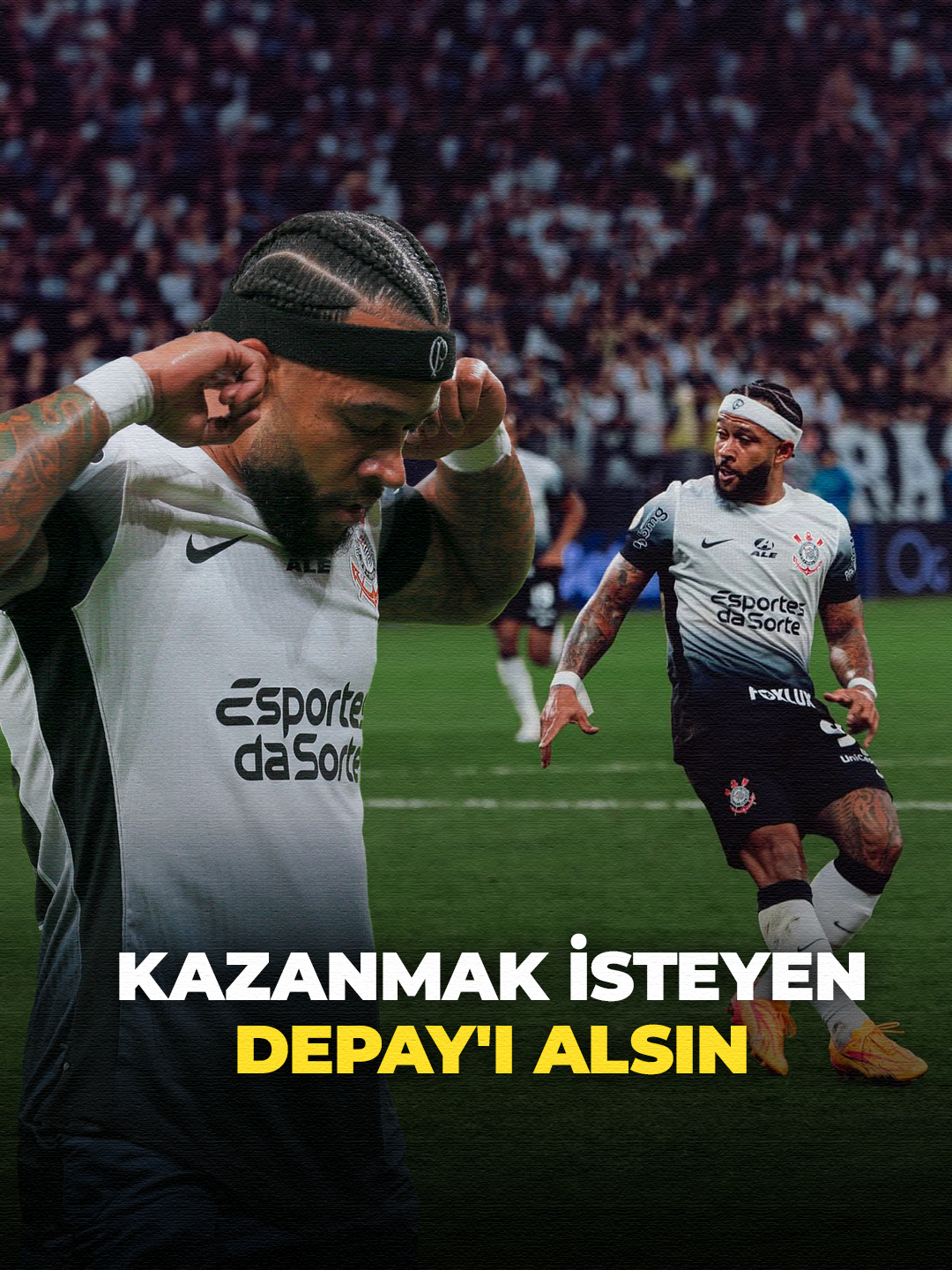 🔑 Corinthians'ın kazandıran parolası: Memphis Depay. #gdhspor #memphisdepay #corinthians #futbol