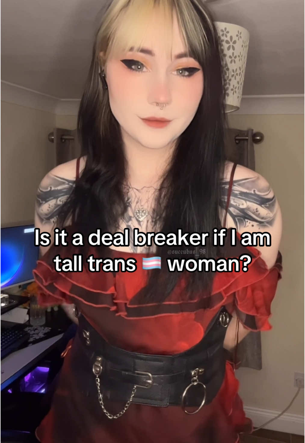 #transgender #transgirl #tgirl #tall #tallwoman #transitioning #lgbtq🏳️‍🌈 #tatted #tattooegirl #fypp #viral #fypシ゚ 