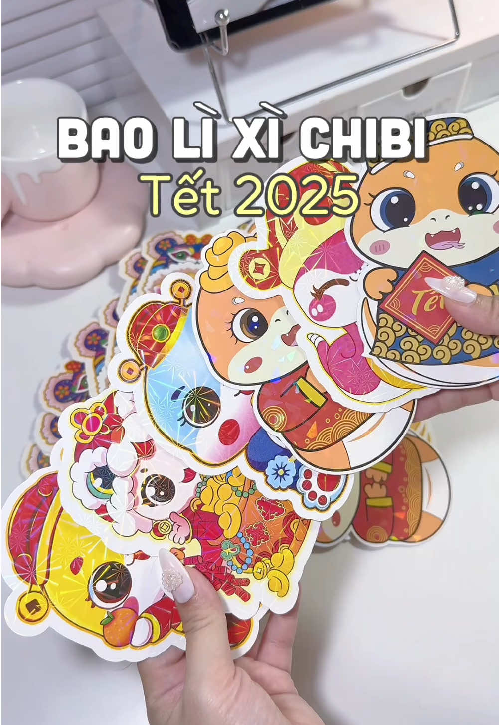 Tết sát rạt rồi mn mua bao lì xì chưa ?? #baolixi #baolixitet #baolixidep #baolixichibi #baolixitet2025 #tet2025 #tetatty2025 #tethungkhoi #unboxing #review #xuhuong #reviewcamoi #fyp #muataitiktok 