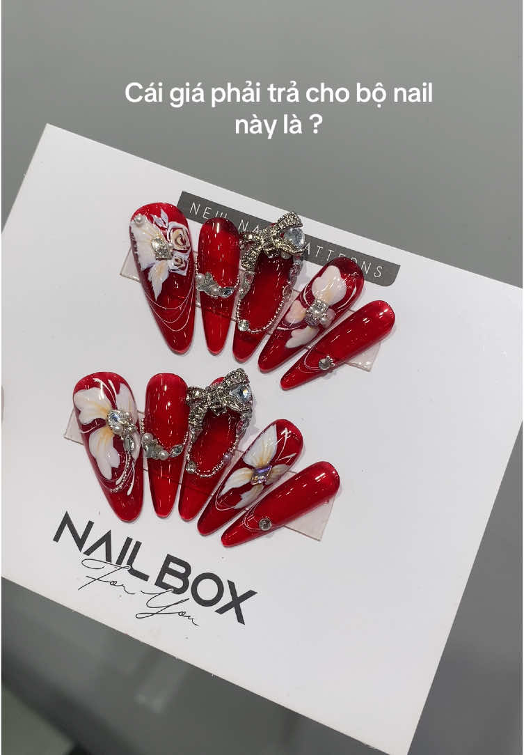 Bộ này nailbox tui lấy 4l #xuhuong #nailbox #nailcodau #nailboxthietke #nailtet #naildinhda 