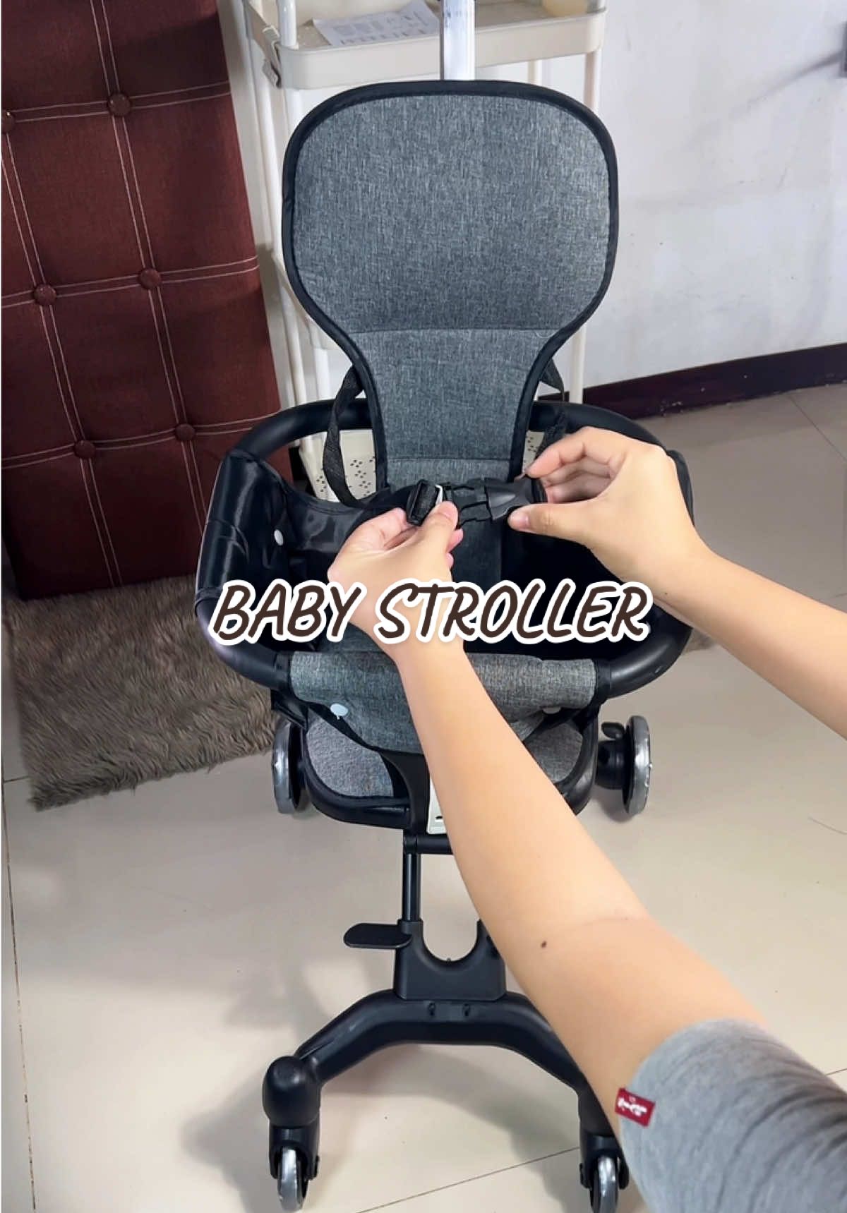 Go click the yellow basket‼️#babystoller #cutestroller