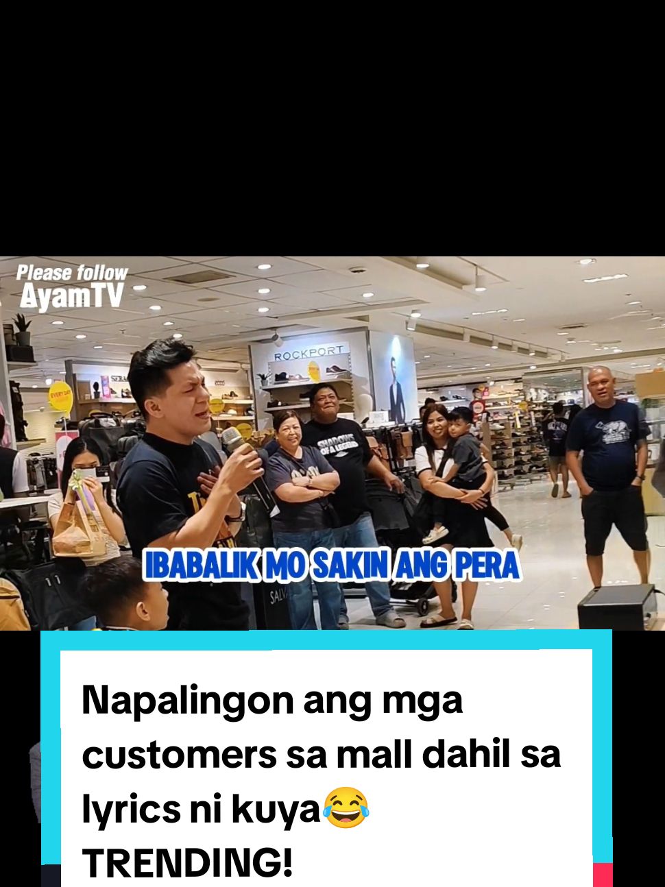 Magbabayad o ipapatulfo? tawanan ang mga customers sa lyrics ni kuya 😂#ayamtv #ayamtvlangsakalam #fyp #viral #ayamtvtrending #ayamtvviralparody #ayamtvsongs #parody #sm #megamall #raffytulfoinaction #utang #ipapatulfokita #papatulfokita #popular #foryourepage #utangsong @platinumkaraoke.ph 