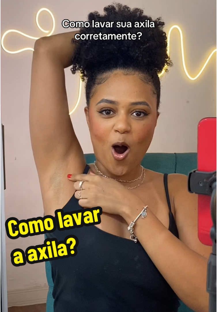 Como lavar sua axila corretamente para nao ficar com cc? ✨🫰🏽 #axila #autocuidado #desodorante #banhopremium 