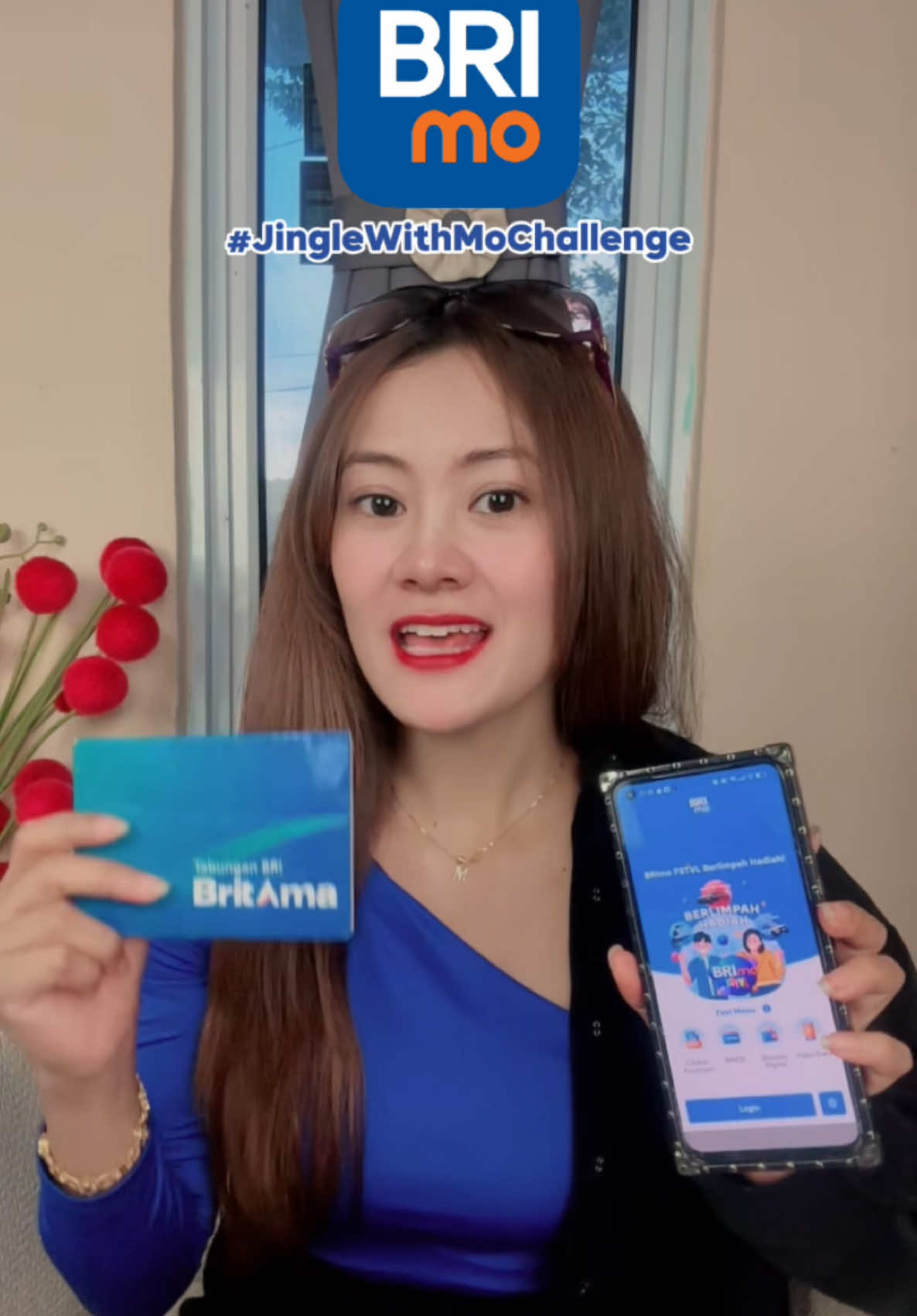 Bagus gak sih suaraku hehe, ayok guys ikitan #JingleWithMoChallenge dari @Bank BRI Siapa nih yang semangat pas denger notifikasi BRImo, yuk tunjukan kreativitasmu dengan membuat jingle dari suara notifikasi BRImo . #BRImo #BRImoMudahSerbaBisa #JingleWithMoChallenge#BRImoFSTVLL 