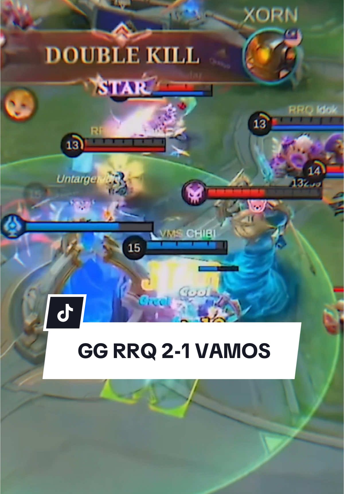 GG RRQ 2-1 Vamos! Akhirnya setelah melewati banyak 🐳, kita berhasil melaju ke Semi Final Upper Bracket ya ges🔥 #teamrrq #vivarrq #rrqhoshi #mobilelegends #mlbbm6 #m6nyalaindonesia 