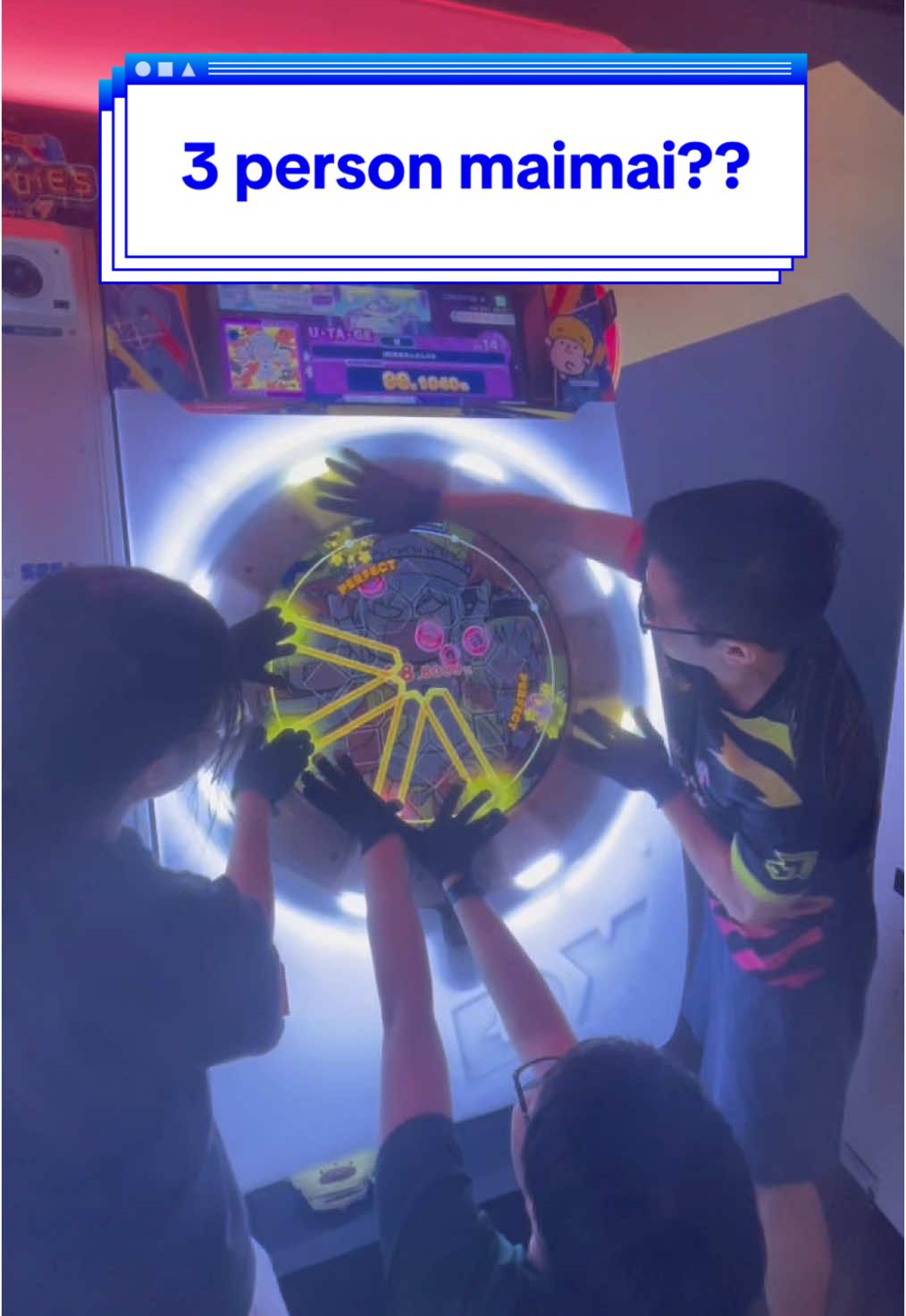 playing with the power of friendship part 3 ( ͡° ͜ʖ ͡°) #maimaiでらっくす #宴 #UTAGE  #疾走あんさんぶる #sprintEnsemble #音ゲー  #foryou #arcade #rhythmgame #maimai #arcadegame   #vocaloid #musicgame  #fyp #arcade #fory #friendship #touhouproject 