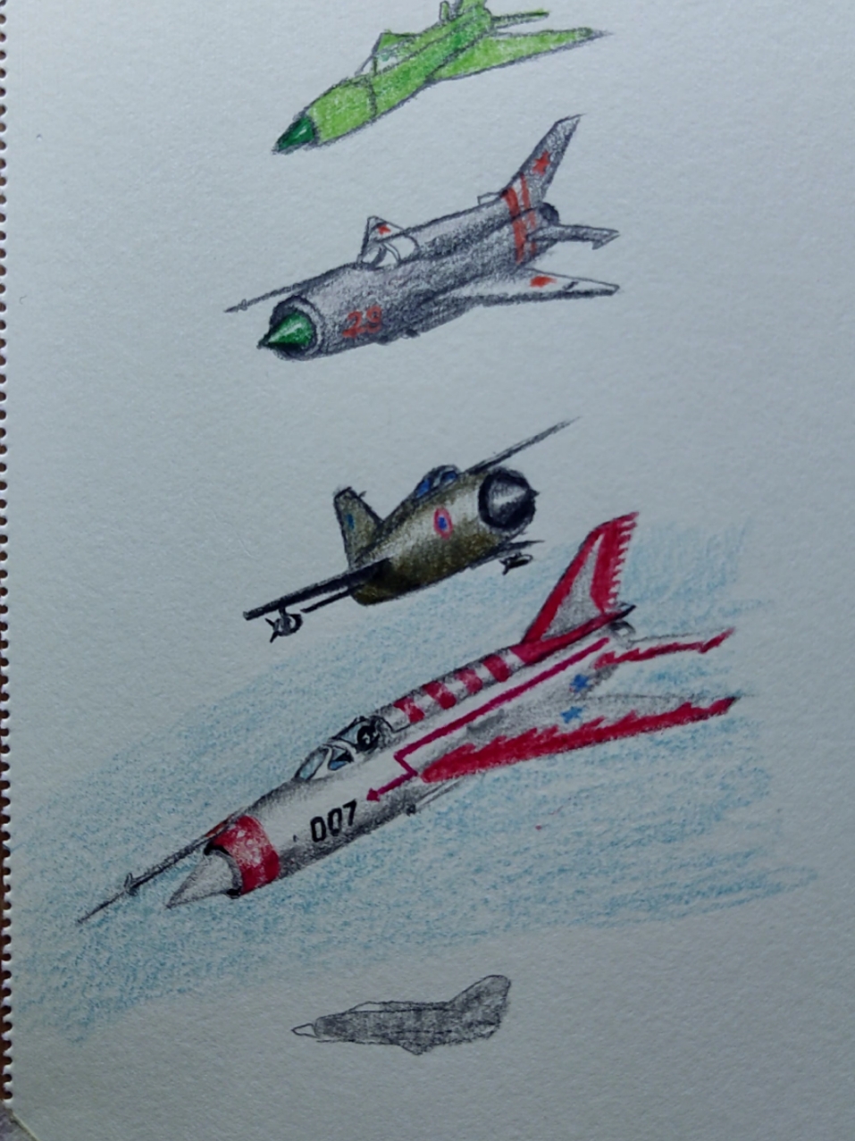 Mig 21 drawing #drawingtutorial #drawing #sgart #mig21 #pencildrawing #art #drawingwithpencil #fypシ゚viral #fyp 