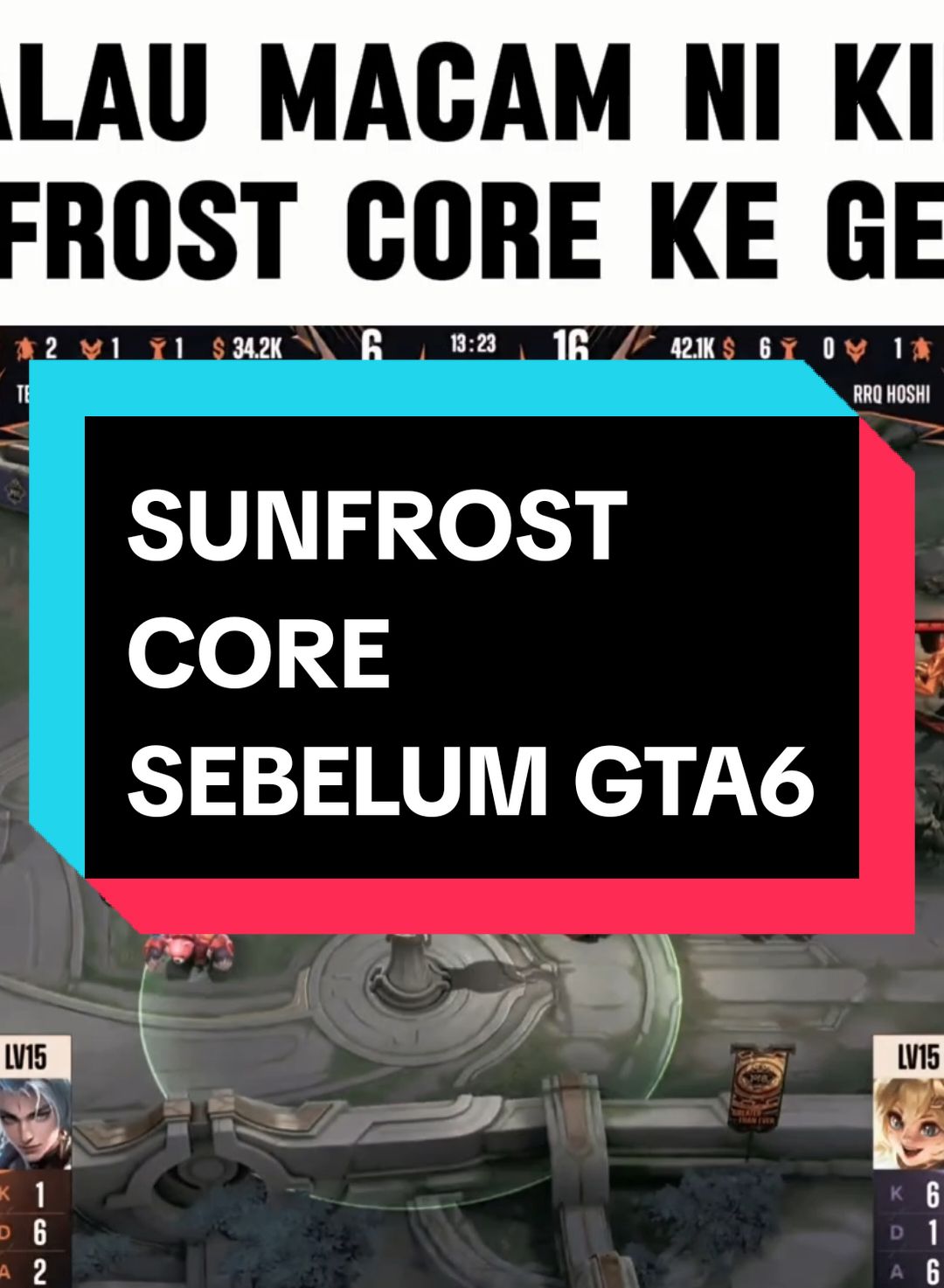 Apa kata anda @sunfrostt #MLBB #MLBBEsports #MLBBM6  #M6laysia #MLBBM6TorchRelay #NoobSensei® #MLBBM6 #M6Gemilang #M6Boleh #GreaterThanEver #M6MYTEAM #Vamos 