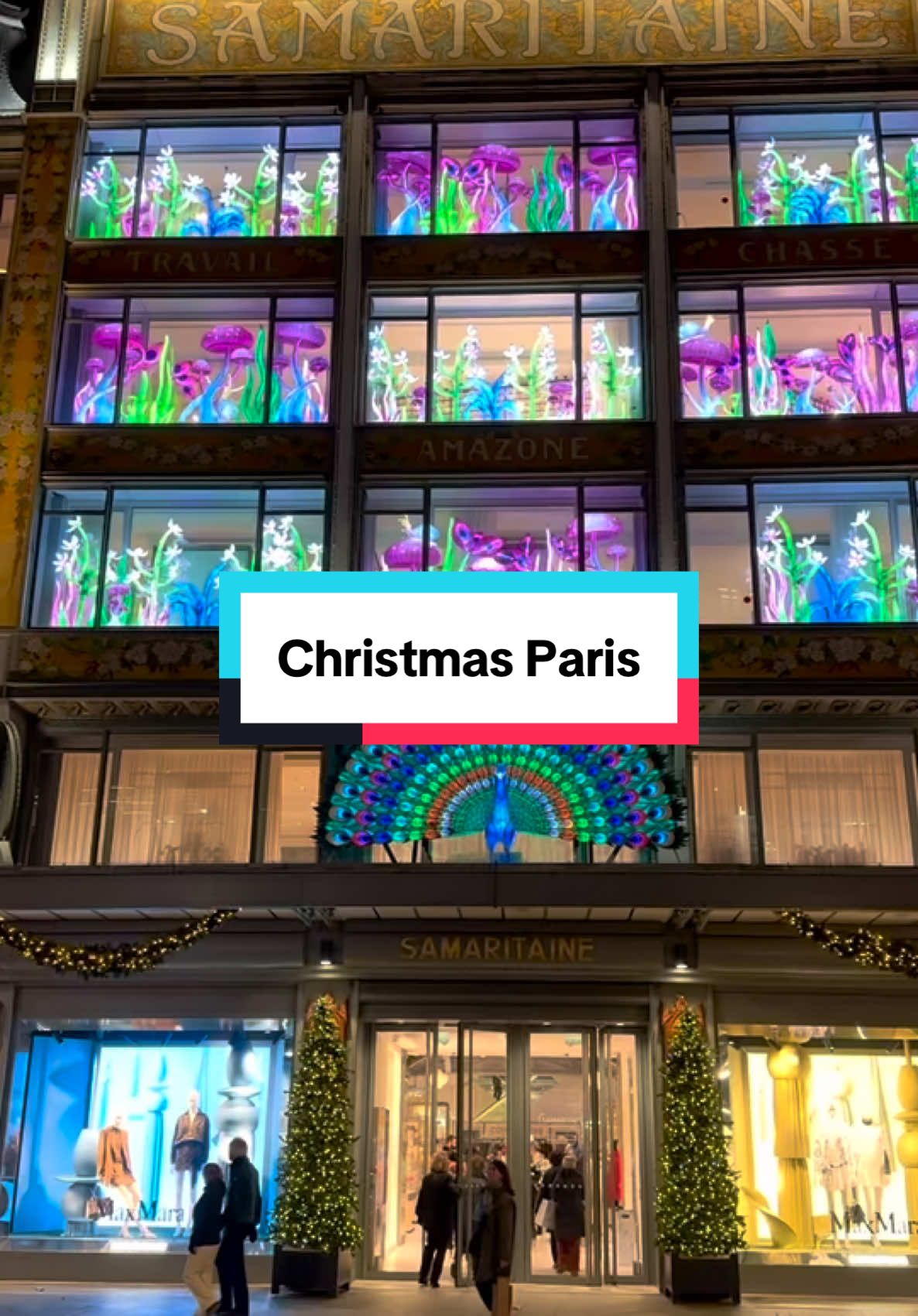 Paris brille de mille feux en cette période de Noël ✨🎄 Une ville magique où chaque coin respire la fête et la joie !  #Paris #France #Christmas2025#Noël#ChristmasInParis#Dior#chanel#l#luxury#happiness 