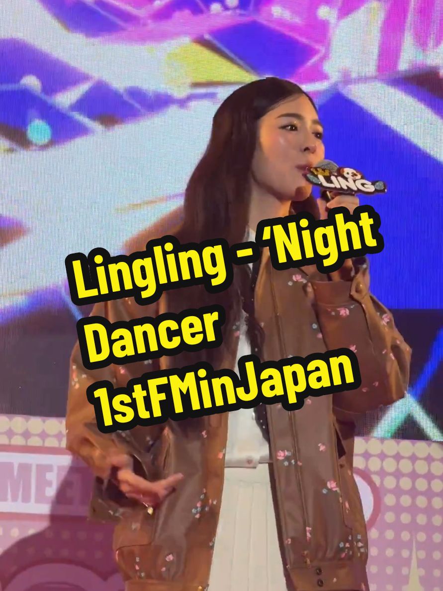 When Lingling sing japanese song 😌🎤🥰 Me: Melting 🫠🫠🫠🫠  หลิงหลิงร้องเพลงญี่ปุ่น 🇯🇵 [Night dancer Full] แล้วนิฮงจิน ประทับใจกันมาก🤭 INGORM JAPAN FANMEET    #LingOrmFMinTOKYO  #หลิงออม  #LingOrm #ormkornnaphat  #linglingkwong