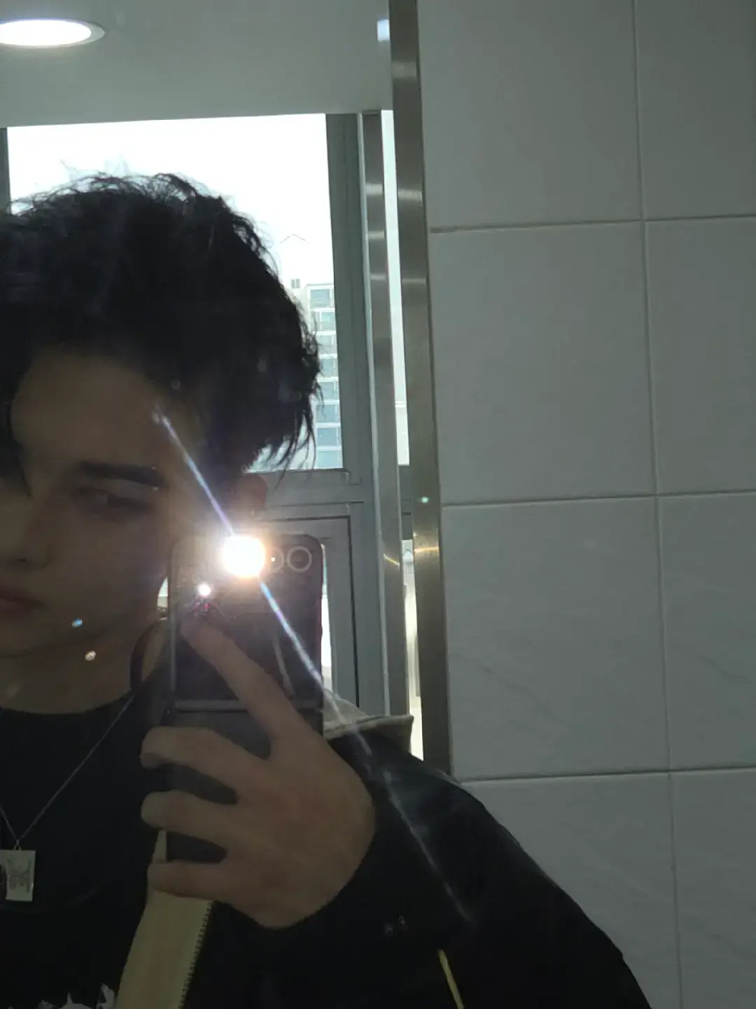 ni-ki mirror selfie🔥 #ni_ki #enhypen #fyp 