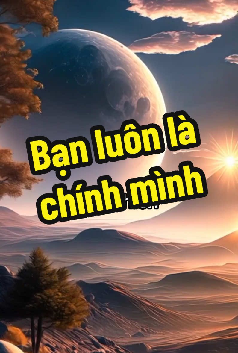 Triết lý cuộc sống - Bạn luôn là chính mình