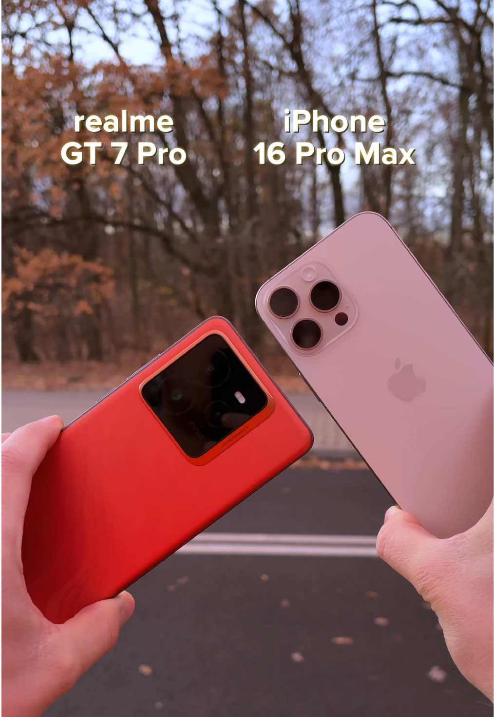 realme GT 7 Pro vs iPhone 16 Pro Max