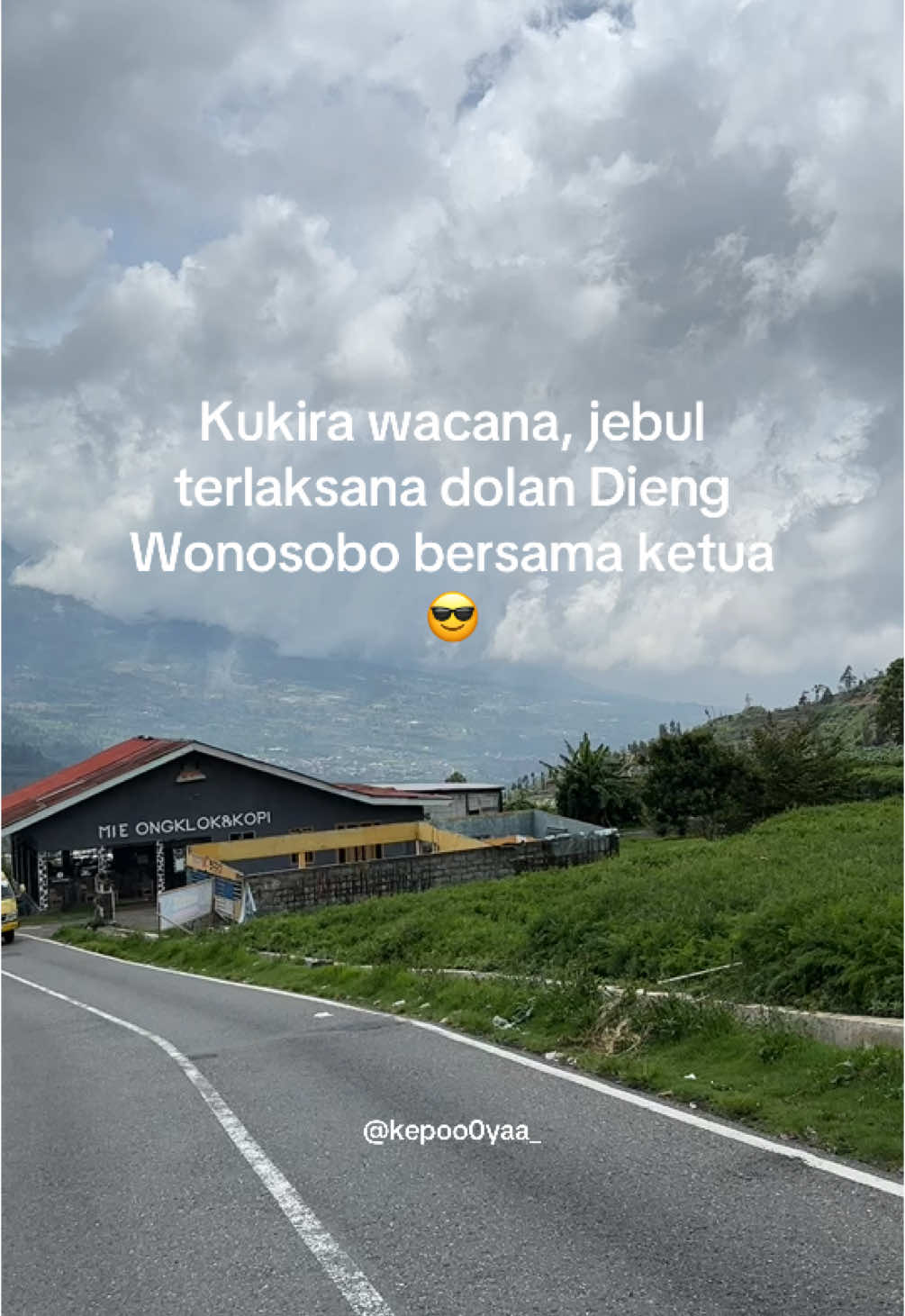 Sampai jumpa di agenda selanjutnya ☺️ #dieng #wonosobo #fyp #holiday #dieng_wonosobo #diengplateau