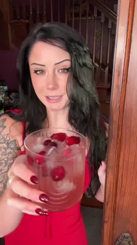 Cranberry Gin Fizz!