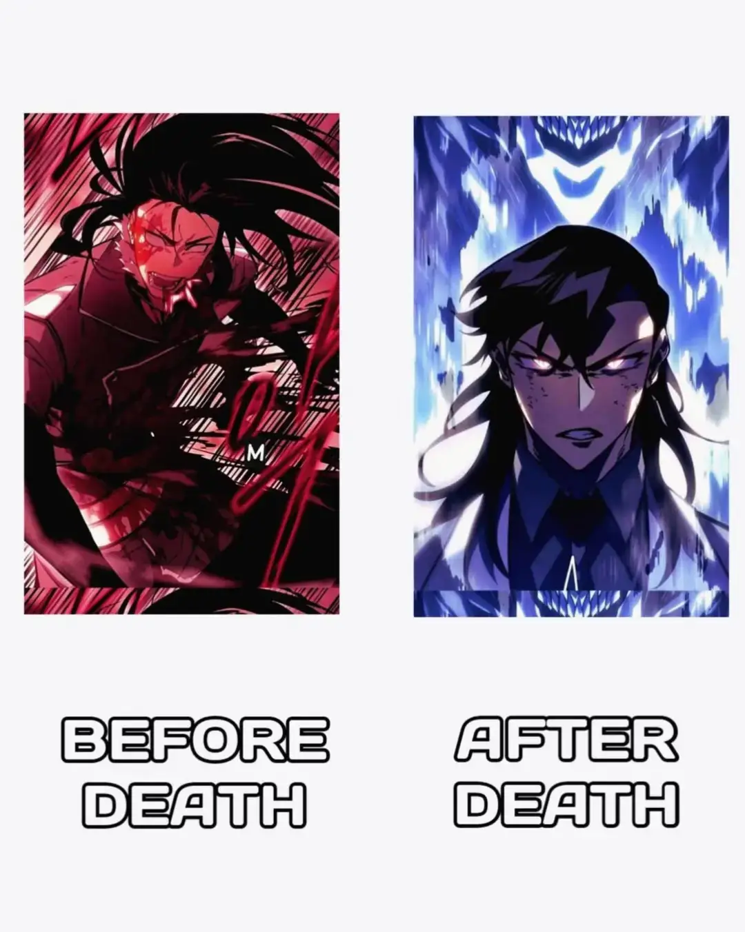 Before Death Vs After Death 🔥  . #manhwareccomendation #manhwatiktok #fyp #webtoonrecommendation #manhwafyp #manhwaedit #webtoon #manhwa #webtoonedit 