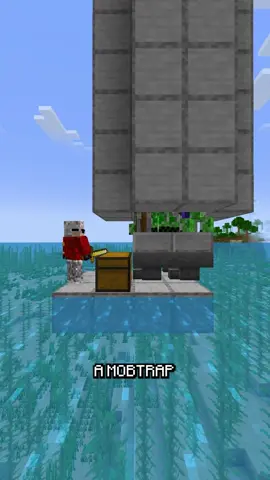 A MobTrap que vai gerar muito itens #Minecraft #bedrock #farm