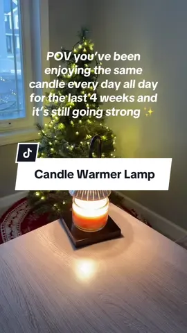 This candle warmer lamp is such an easy gift and will save the candle lover in your life so much money, these candles are lasting forever 🤭🤫 #candlewarmer #candlewarmerlamp #candles #holidayhaul #christmasgiftideas 