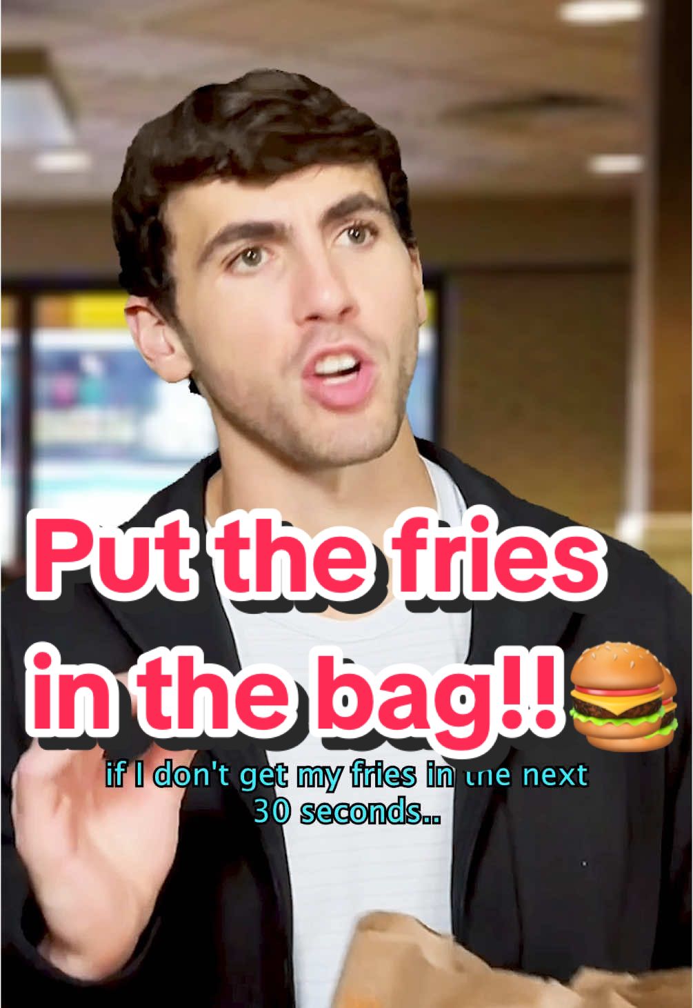 The perfect customer doesn’t exi- - 👀🍔 @Landon Bullock  #skit #funny #comedy #mcdonalds #fastfoodworkers #skits #fastfood #funnyskits #foodservice 