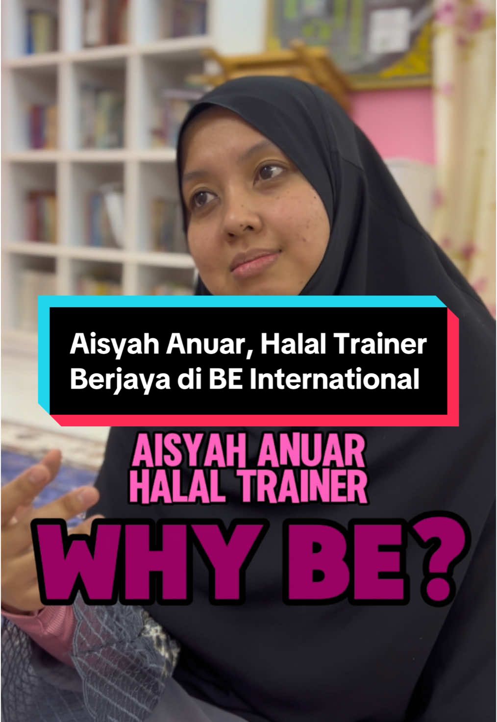 Kenapa Kak Aisyah buat BE? Kak Aisyah seorang graduan UIA, jurusan bioteknologi specialize dalam food.  Sekarang bekerja sebagai halal trainer Seorang yang mencintai natural & safe remedy and therapy Ada tengok video Alif Satar, kenapa menjad dia punya bisnes Sebab kena dengan jiwa, tak rasa terpaksa bila kena promote apa apa Sama macam BE, bila kita suka dengan produk kita percaya dengan produk & teknologi nya Kita tak akan rasa terpaksa menjual Kita akan rasa kita hanya nak share  Tak kisah orang nak beli atau tak Kita dan family dah dapat manfaat yang banyak Yang bagi kefahaman itu Allah, tugas kita hanya share je manfaat dan semua dapat juga Kalau rasa down, down kejap je Kita ingat balik kenapa kita buat BE Lagi rasa puas bila orang datang dan berterima kasih kat kita Imagine orang boleh solat sempurna semula, boleh nampak sihat bertenaga Ini manfaat yang kita nak share dengan semua orang ini satu jariah pahala kita #beinternational #whyBE #whybeinternational #opportunity #career #careertiktok #jobopportunity #peluangkerjaya #peluang #success #successful #successstory #successjourney #kerjaya #kerjakosong 