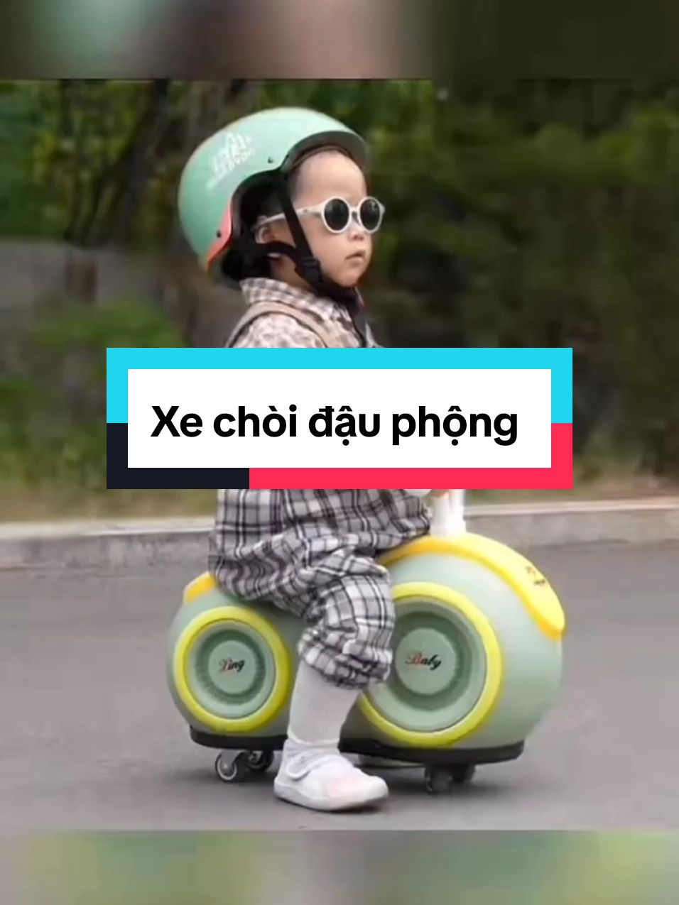 Xe chòi đậu phộng cho bé  #xechoichanchobe #xechoi #xetapdichobe #xuhuongtiktok #hottrend 