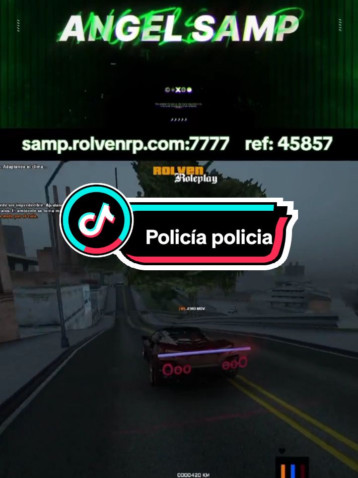 Ya dos veces salí a salvo 😏🗿 | @Rolven 🇻🇪 @karlitotox @Oscar Blanco🌎 | #TeamBichoMAN | #roleplay #fyp #Viral #parati #venezuela #gta #mdv #samp #rolvenrp #tiktok #pati #direct 