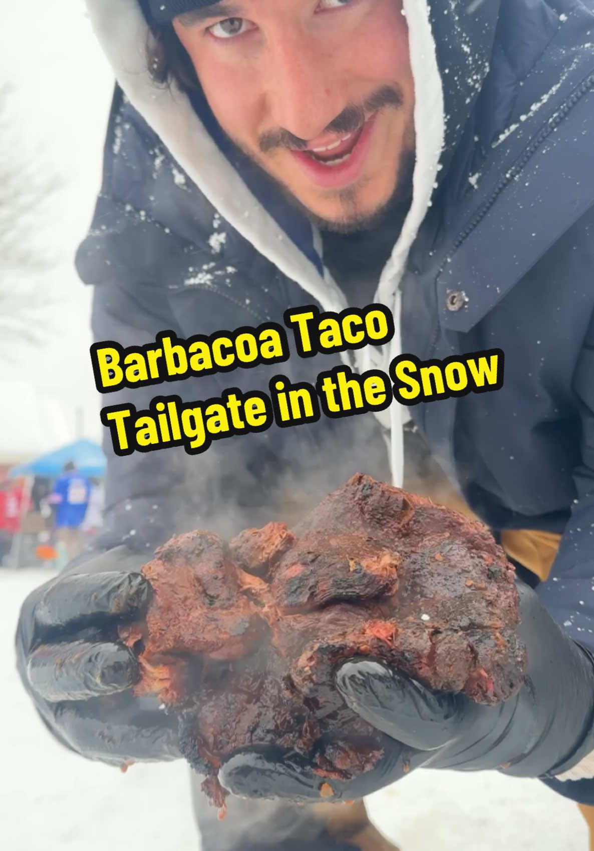 Bills Barbacoa Taco Tailgate in the Snow 🥩🌮🥑