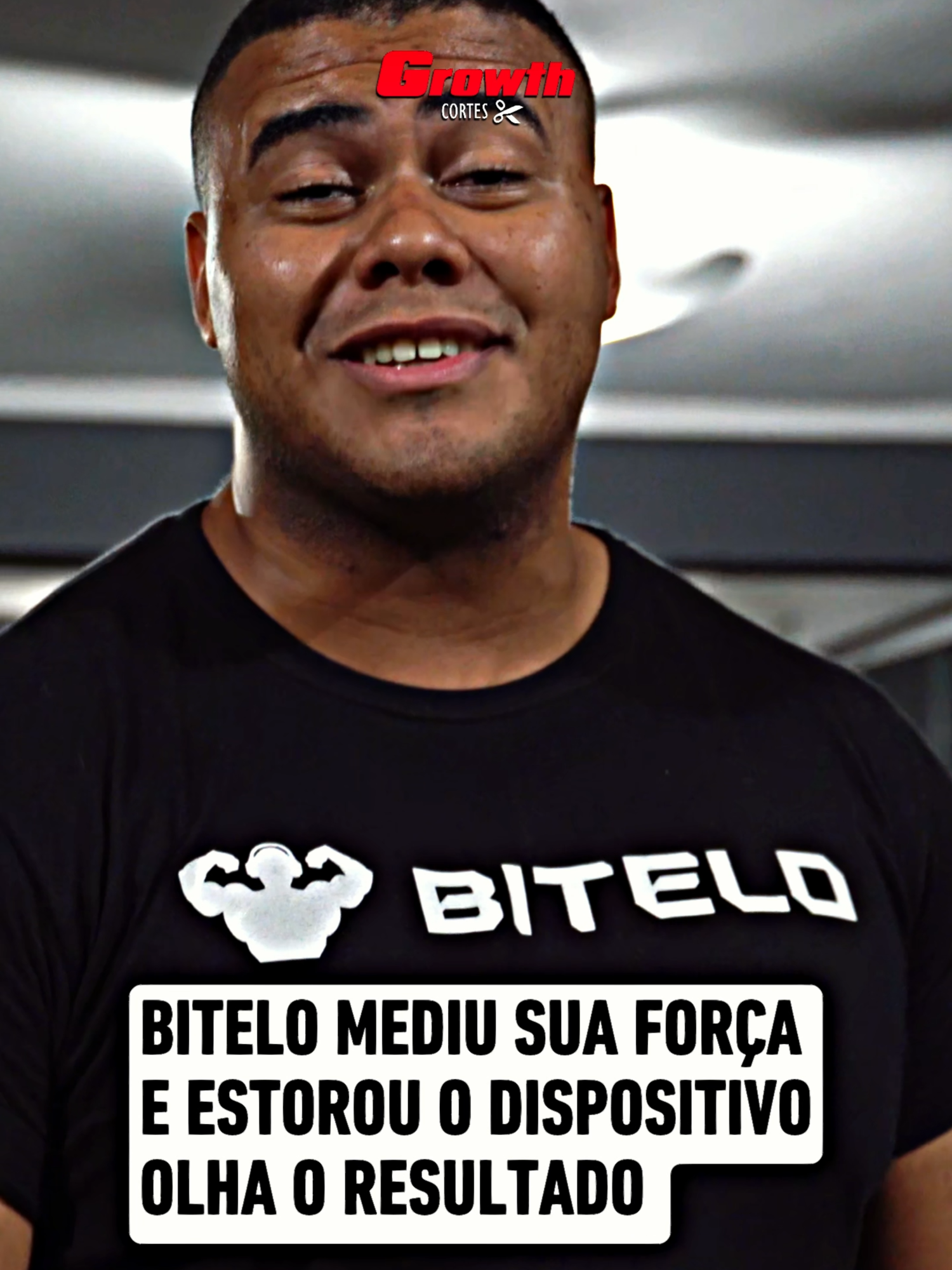 Bitelo mediu sua força e estourou o cabo #bitelo #força