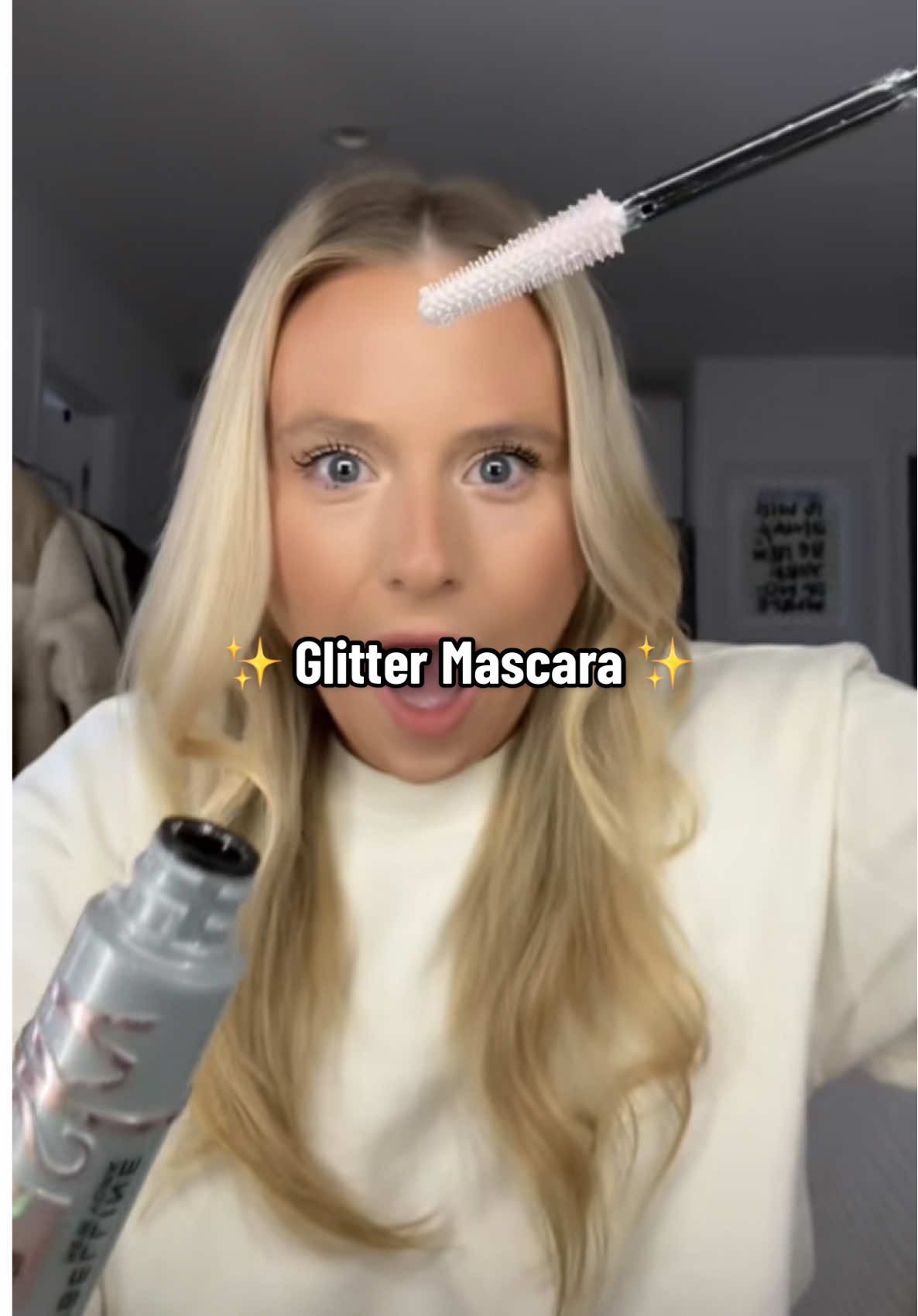 Replying to @Reginald close up video on Glitter Mascara! my latest obsession and the tiktok shop bundle above is such an amaIng deal ✨ #glitter #makeup #mascara #affordablemakeup #glittermakeup #drugstoremakeup #glittermascara #ttsbeautybesties #ttsstarcreator #tiktokmademebuyit @Maybelline NY 