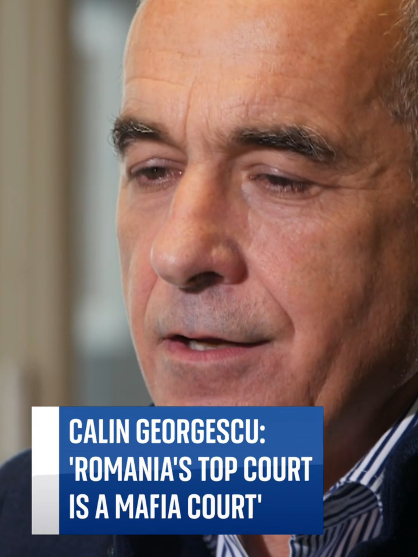 #Romanian politician #CalinGeorgescu has told #SkyNews he believes his bid to become the president was blocked by #EU and #NATO leaders who fear peace in #Ukraine