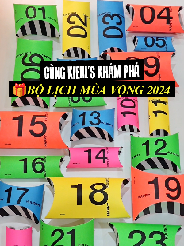 🎁 1, 2, 3...7 – những hộp quà đầu tiên trong bộ Lịch Mùa Vọng Kiehl's đã được hé lộ! ✨🎄 Mỗi ngày, một bất ngờ, mỗi hộp quà, một niềm vui. Bộ Lịch Mùa Vọng không chỉ là món quà, mà còn là hành trình khám phá những điều đặc biệt mà Kiehl's dành riêng cho bạn trong mùa lễ hội này. 🎉 Từng hộp quà như mở ra cả thế giới của làn da mềm mại, dịu dàng, được chăm sóc bằng những điều tốt nhất. 💖 ✨ Liệu ngày mai, hộp quà tiếp theo sẽ là gì? Một chai toner làm dịu da, hay một lọ kem dưỡng ẩm huyền thoại? Cùng đếm ngược và chờ đón những bất ngờ tiếp theo từ Kiehl's nhé! 🎅🌟 #KiehlsVietNam #kiehls #kiehlsvn #HolidayĐừngTặngQuàXu #TặngKiehls #DaSangKhoeCungKiehls #ultrafacialcream #calentoner #tonerhoacuckiehls #matnadatsetkiehls #skincare