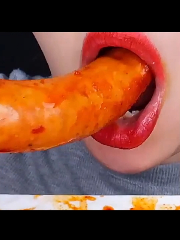 ASMR MOUTH FOCUS  credit hongyu ASMR edited by me  follow my Instagram account asmrbywils  #giantsausage #daechang #asmrdaechang #mukbangdaechang #crispyasmr #mukbangkorea #koreanfood #asmreatingshow #asmrshow #mukbangs #foodtiktok 