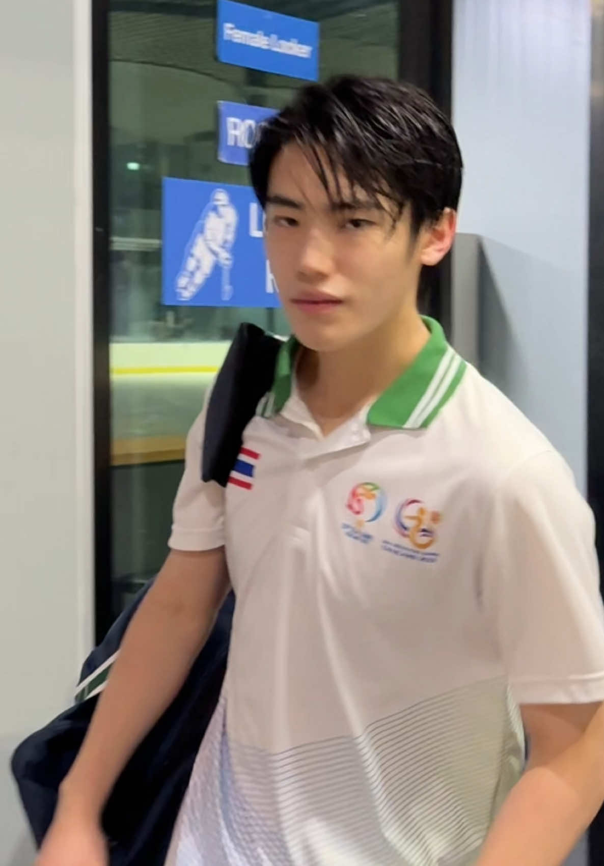 ใครตัดคลิปภีมภีมอยู่สู้เค้าาาาา🤭💚 #เทรนด์วันนี้ #fyp #foryou #ภีมธนัช #peemtanat #icehockeythailand 