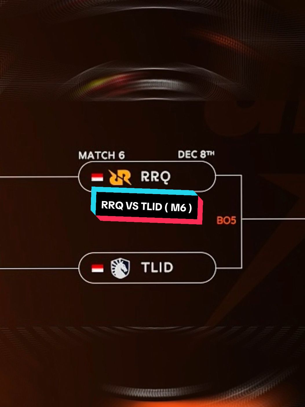 Indo vs Indo cuy 🥶 🇮🇩 || Tebak skor? #rrq #teamrrq #liquid #tlid #teamliquid #m6 #greaterthanever #m6worldchampionship