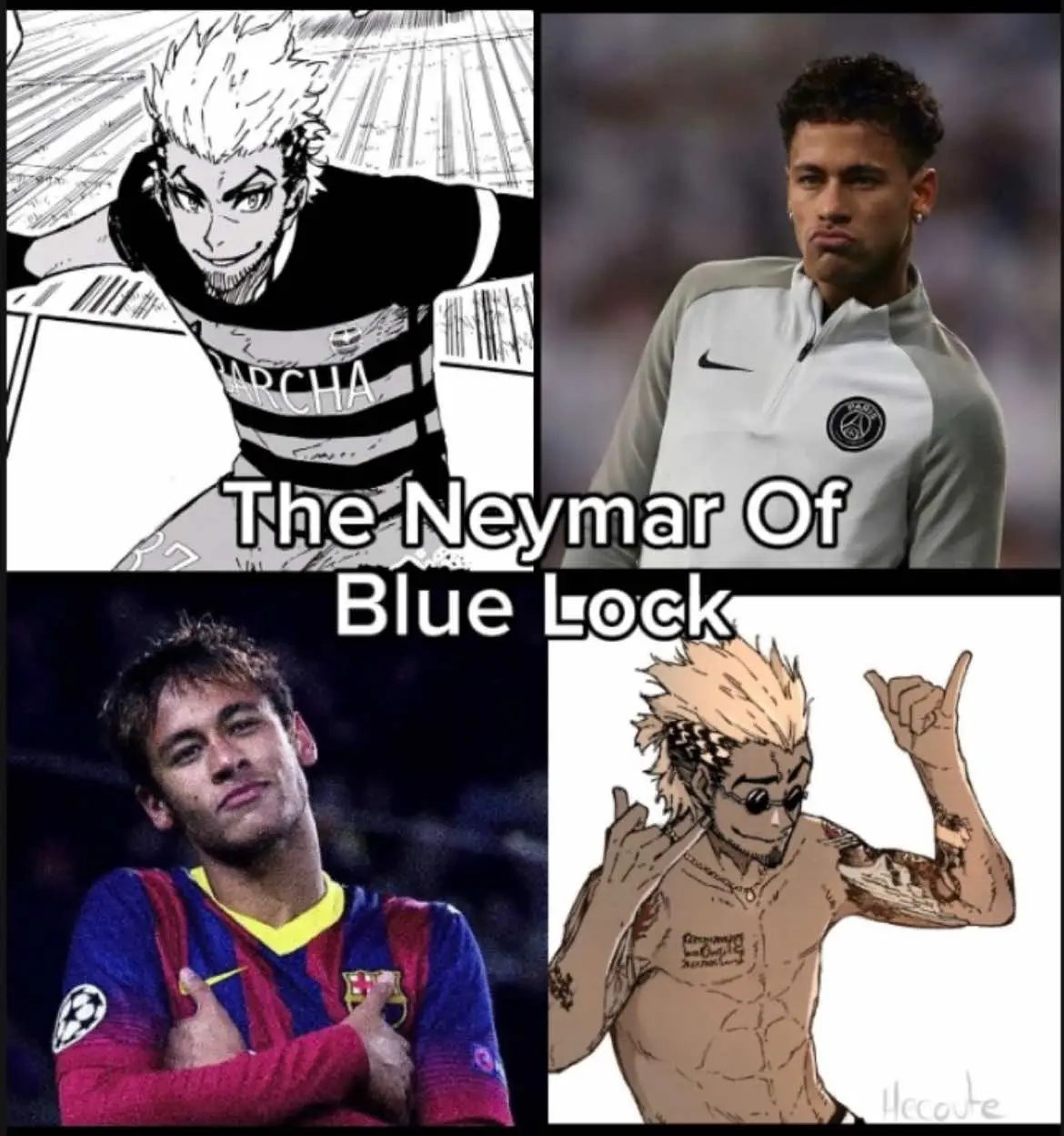 True #bluelock #bluelockmanga #lavinho #neymar #bachira #ronaldinho #ibrahimovic #shidouryusei #ronaldo #barou #mbappe #julianloki #messi #animefyp #fyp 