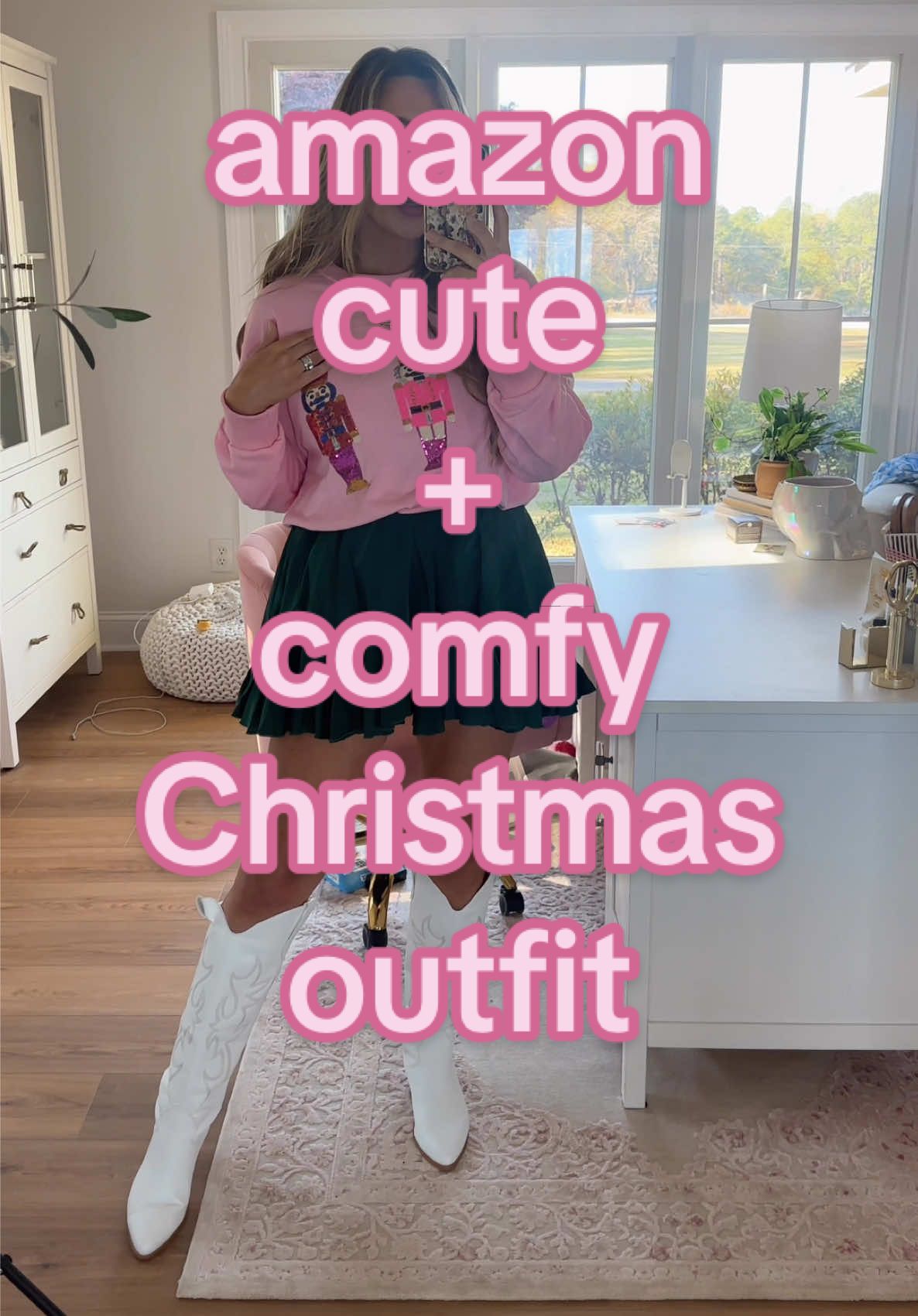 holiday outfit inspo from amazon 🎀 #creatorsearchinsights #christmasoutfit #holidaystyle 