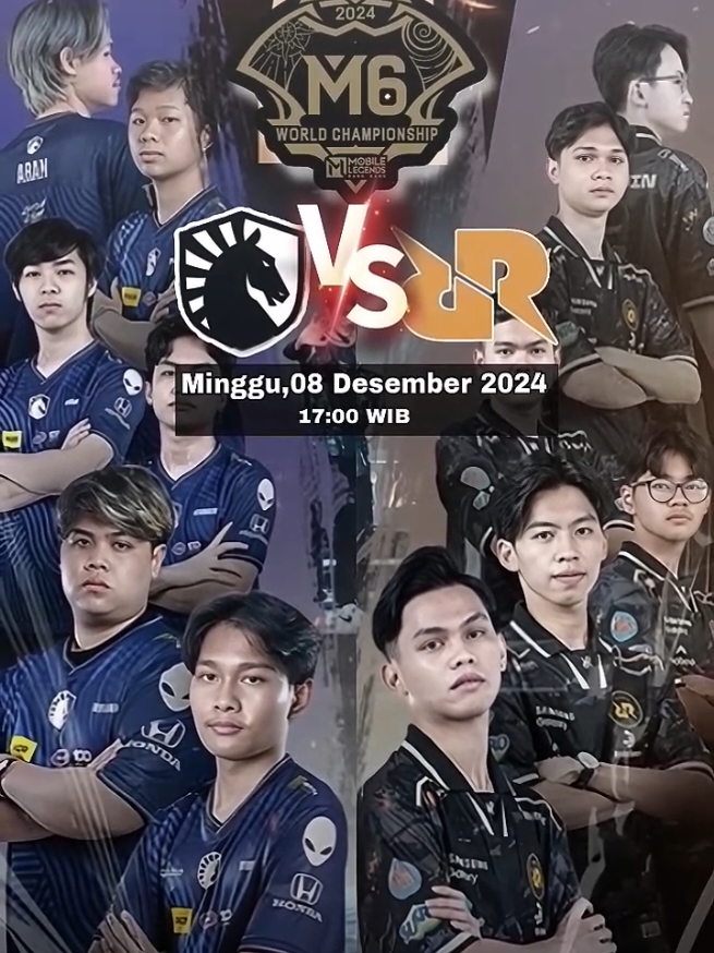 RRQ VS TEAM LIQUID M6 gmna prediksi nyaa puuhh #jadwal #rrq #m6 #mlbb