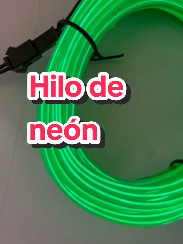 Hilo de neón disponible en accesorios cobra 🐍 #neon #colores #accesoriosparacoche #auto #autostiktok #motocicleta #mayoreo #negociopropio 