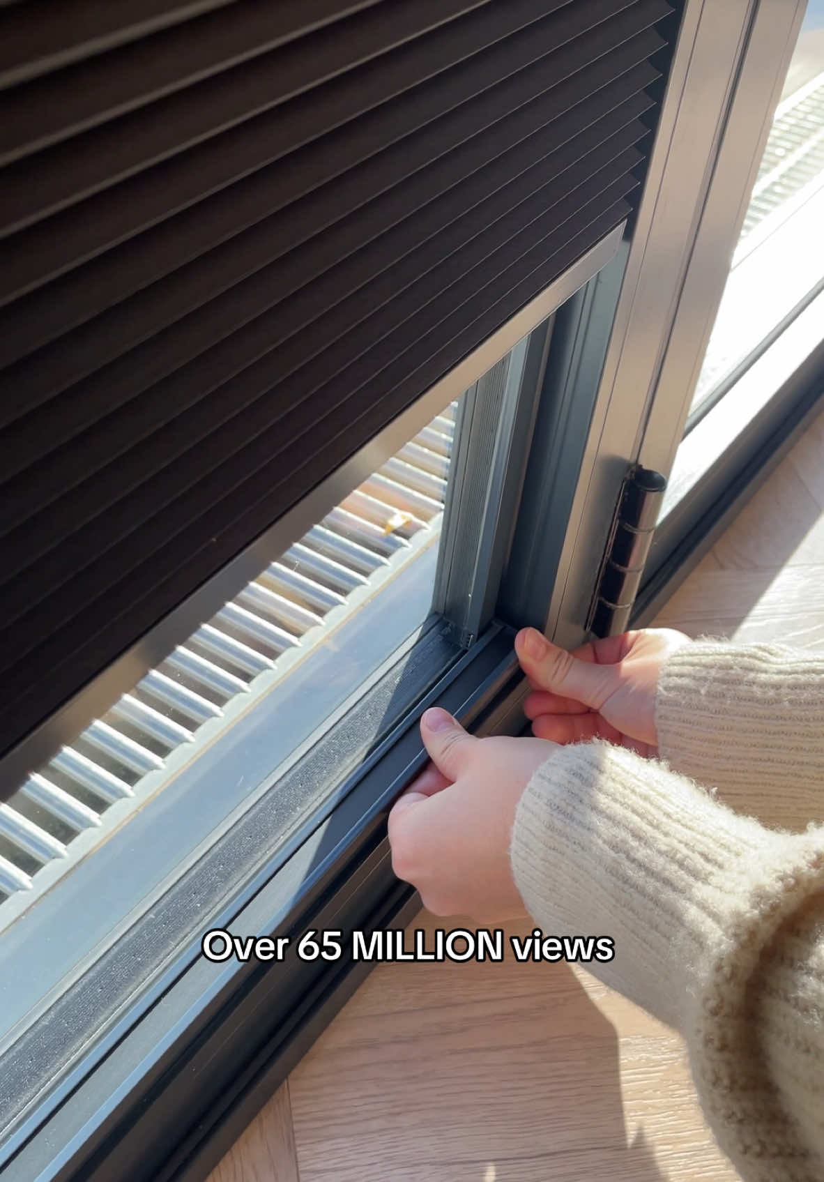 Over 65 MILLION views on our No Drill Blinds this year! 🎉  Got questions? Drop them below – we’re here to help! ⬇️  #nodrillblinds #stickonblinds #nodrillshutters #windowshutters #easyinstallation #easydiy #homedecor 