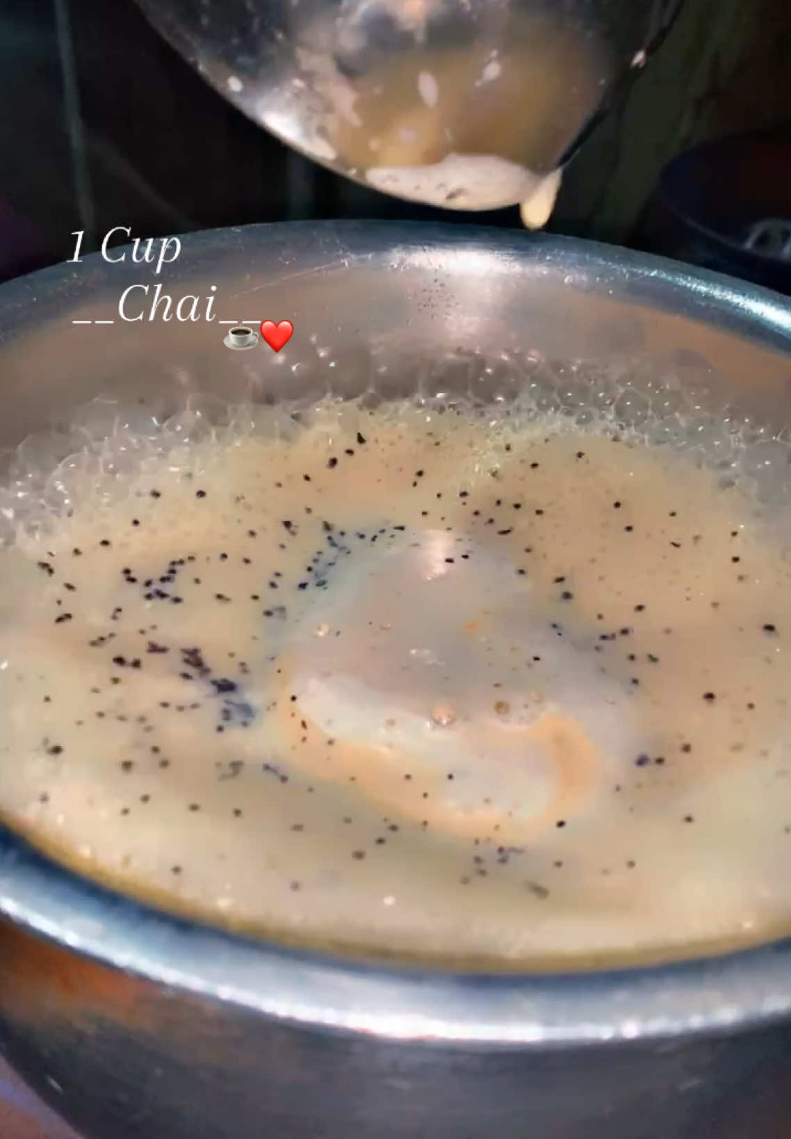 1Cup Chai ☕️❤️🥰#foryou #foryoupage #tealovers☕💗 