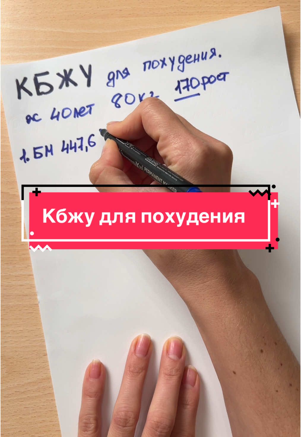 Как посчитать кбжу для похудения! #кбжу #похудение #cal #калории