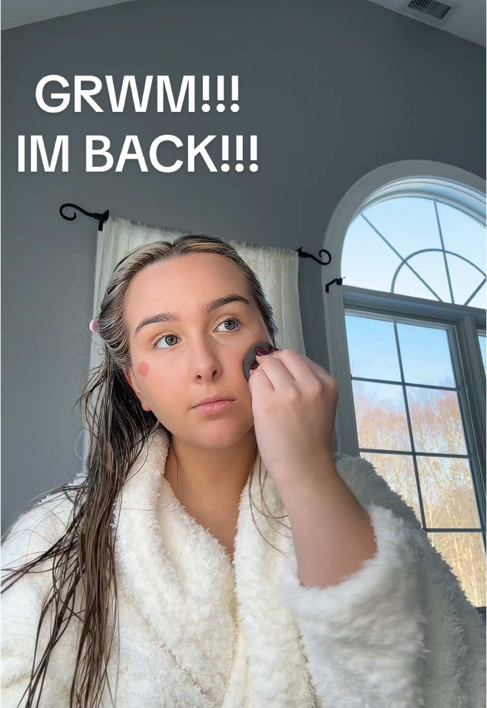 grwm for the first time in 10 months???!!!! IM BACKKKKK🫶🏼✨#grwm #makeup #skincare #grwmroutine #longtimenosee 
