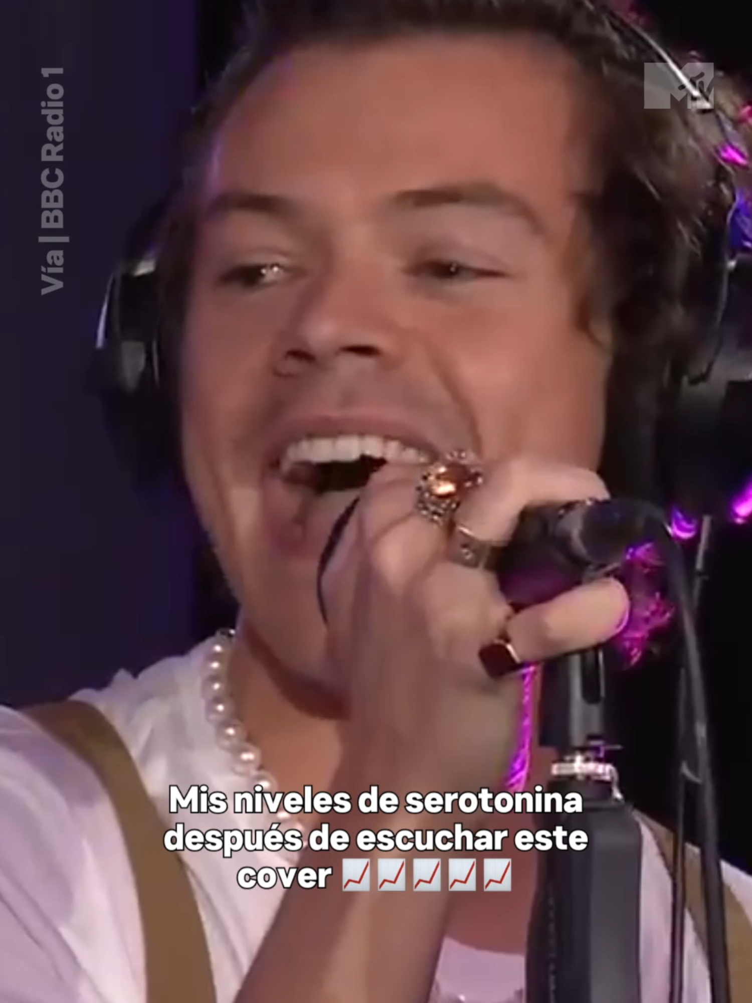 Imposible no ponerte de buenas después de escuchar este cover de Harry Styles💕 #MTVMúsica #HarryStyles