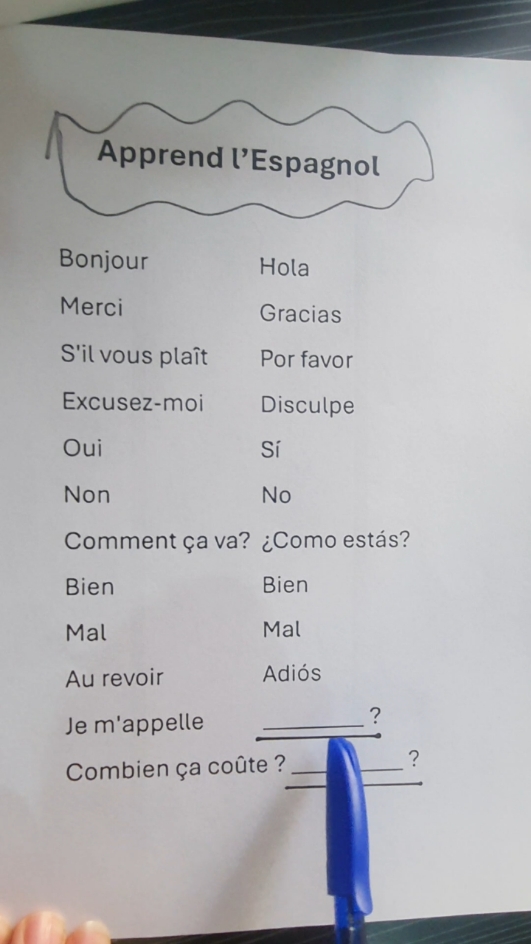 #español #espagnolfacile #apprendrelespagnol #france🇫🇷 #spain