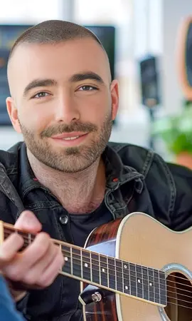 עומר אדם מנגן ושר🎼 סרטון סאטירה שנוצר בבינה מלאכותית #עומראדם #בינה_מלאכותית #ai #פוריו 
