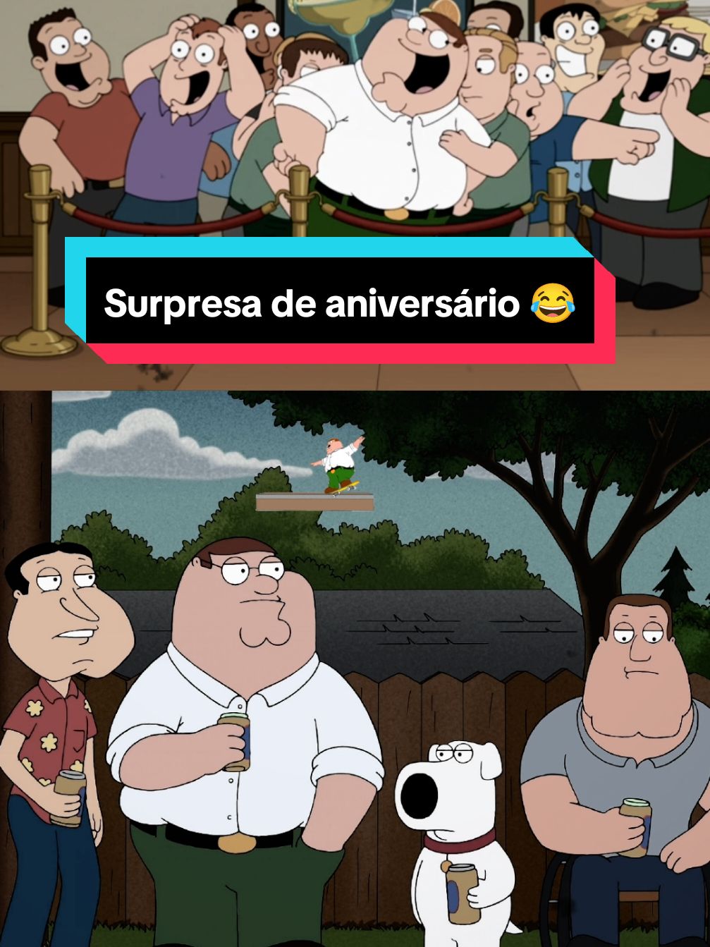 É melhor deixar rolar 🤣 SÉRIE : Family Guy #familyguy #petergriffin #loisgriffin #restaurante @VM.Cortes 