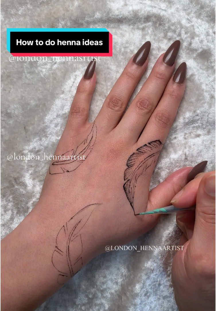 #creatorsearchinsights how to henna ideas #henna #fyp 